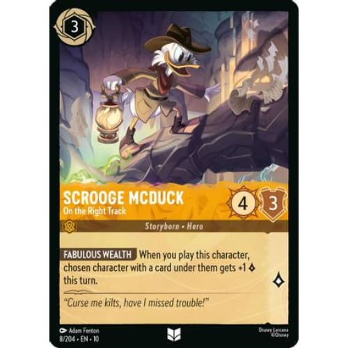 Scrooge McDuck - On the Right Track (8/204) - Whispers