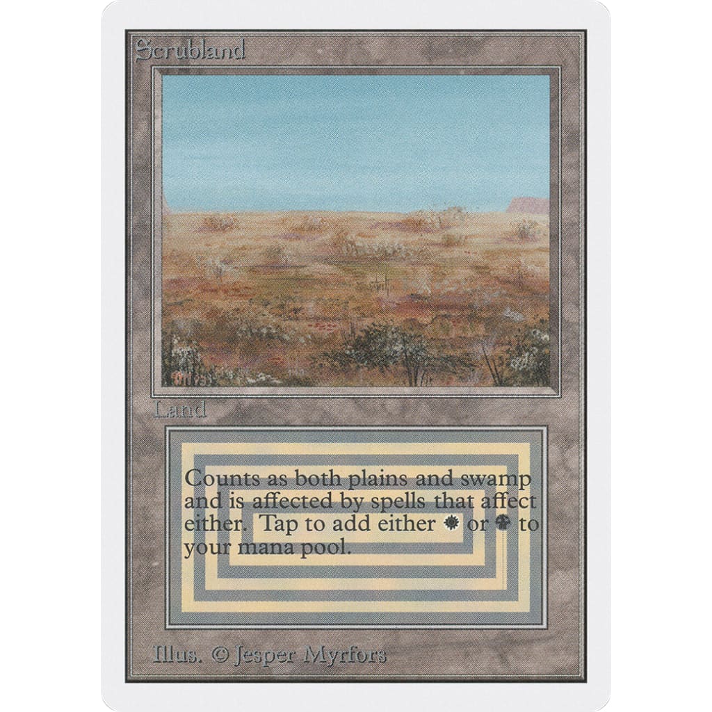 Scrubland (2ED-282) - Single