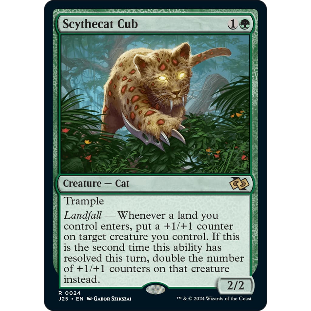 Scythecat Cub (J25-024) - Single