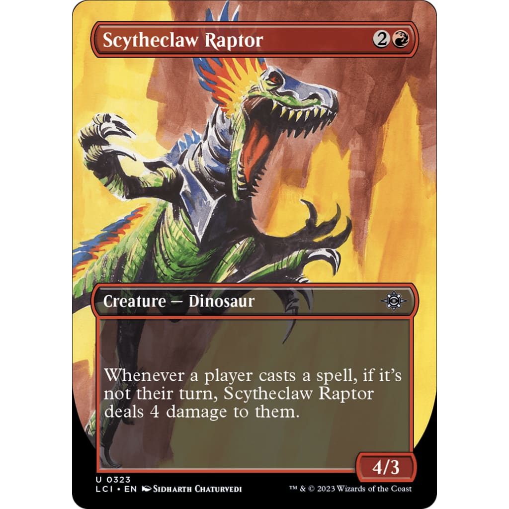 Scytheclaw Raptor (LCI-323) (Borderless) - Single