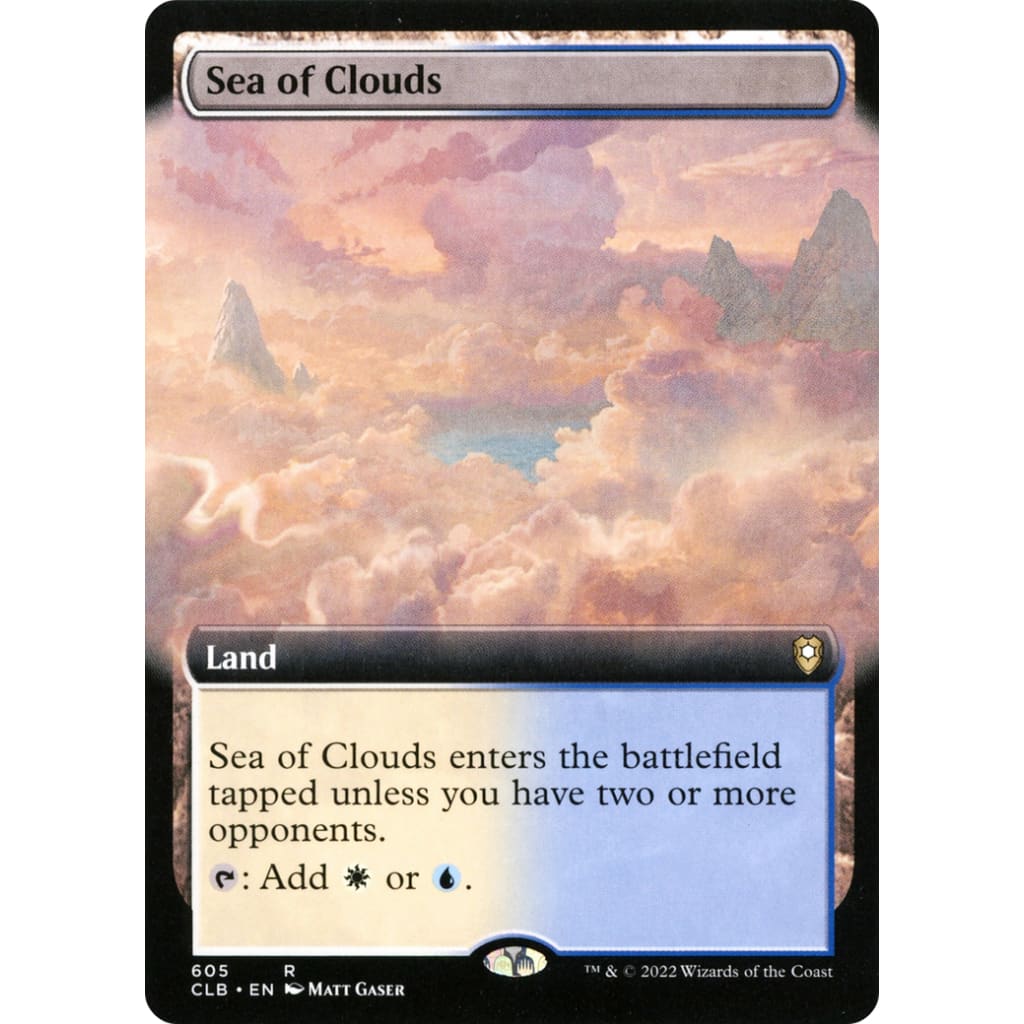 Sea of Clouds (CLB-605): (Extended Art) Foil - Single