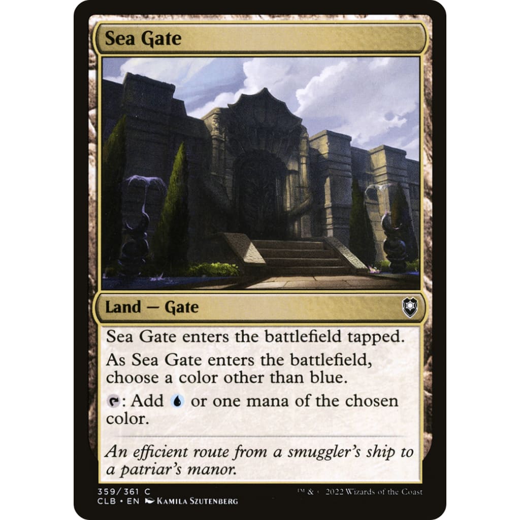 Sea Gate (CLB-359) Foil - Single