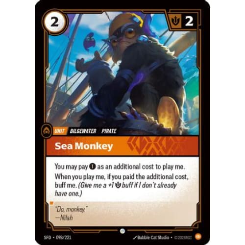 Sea Monkey (098/221) - Spiritforged - Single