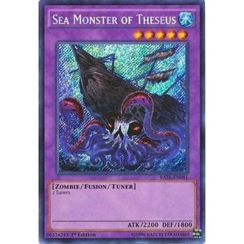 Sea Monster of Theseus (RATE-EN081) Secret Rare Unlimited
