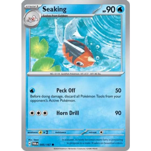 Seaking (45) Common Reverse Holofoil - Single