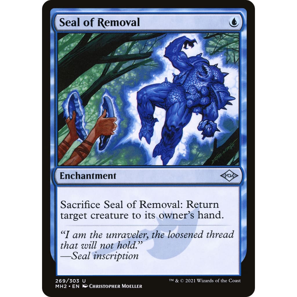 Seal of Removal (MH2-269) Etched Foil - Single