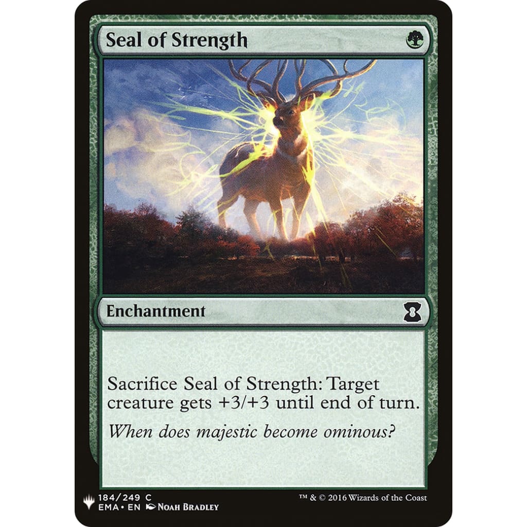Seal of Strength (PLST-EMA-184) - Single