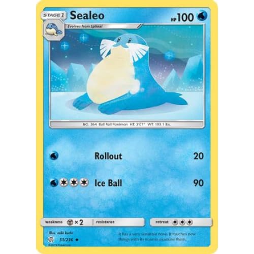 Sealeo (051/236) Uncommon - Single