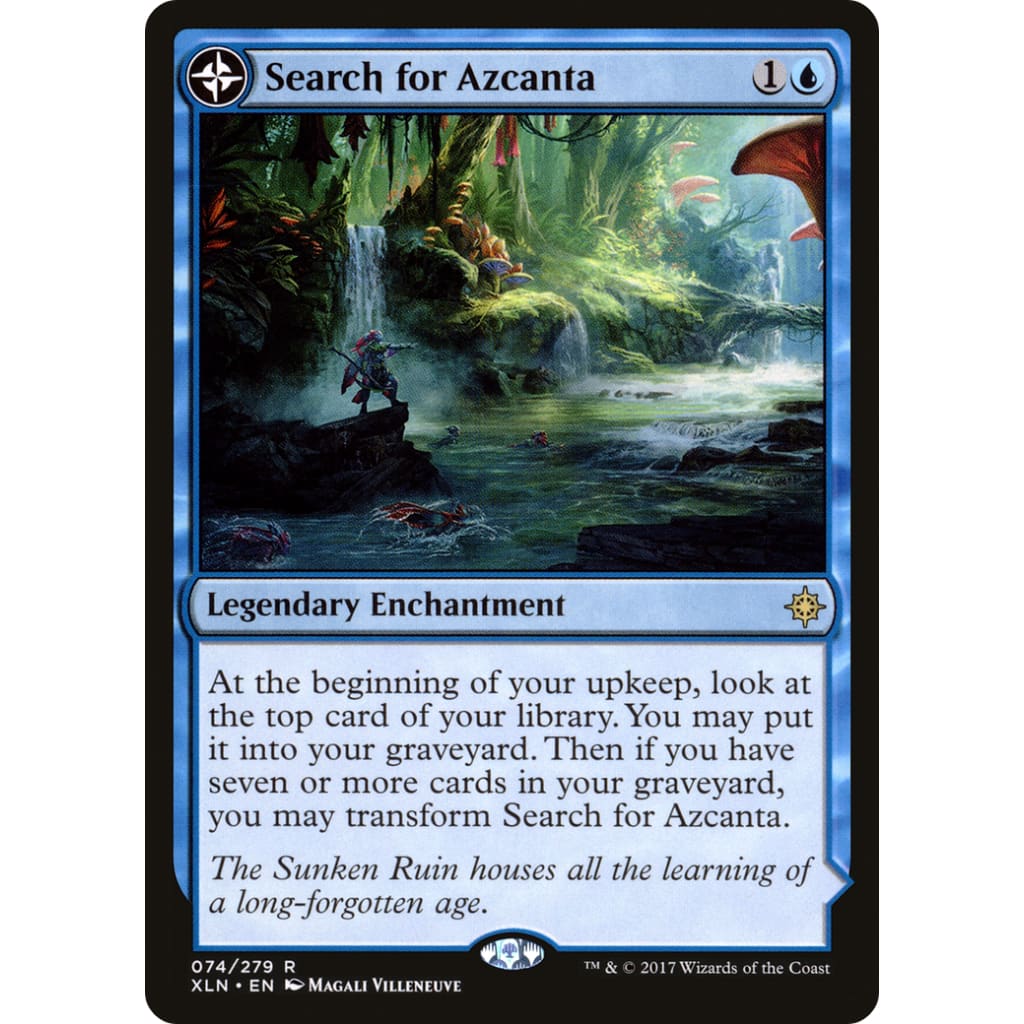 Search for Azcanta // the Sunken Ruin (XLN-074):