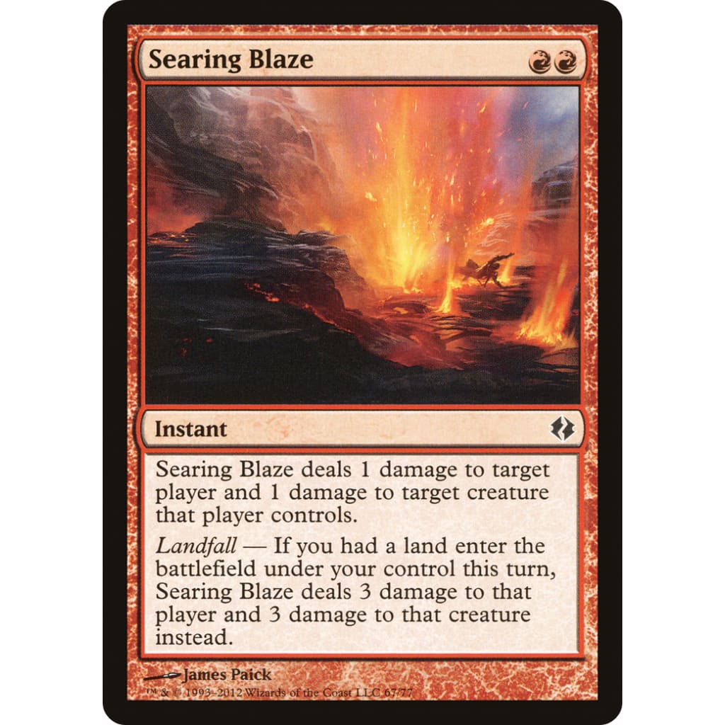 Searing Blaze (DDI-067) - Single