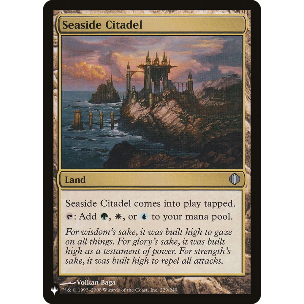 Seaside Citadel (PLST-ALA-229) - Single
