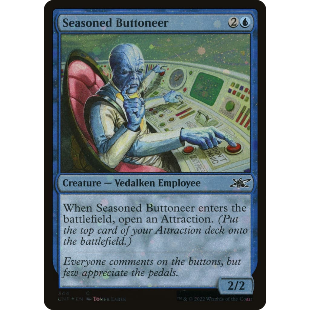 Seasoned Buttoneer (UNF-344) Foil - Single