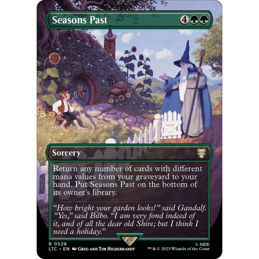 Seasons Past (LTC-529) (Borderless) - Single