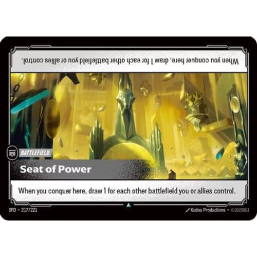 Seat of Power (217/221) - Spiritforged - Single
