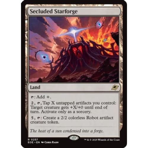 Secluded Starforge (EOE-257) Foil - Single