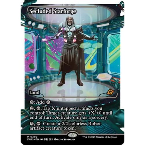 Secluded Starforge (Showcase) (Fracture Foil) (EOE-392)