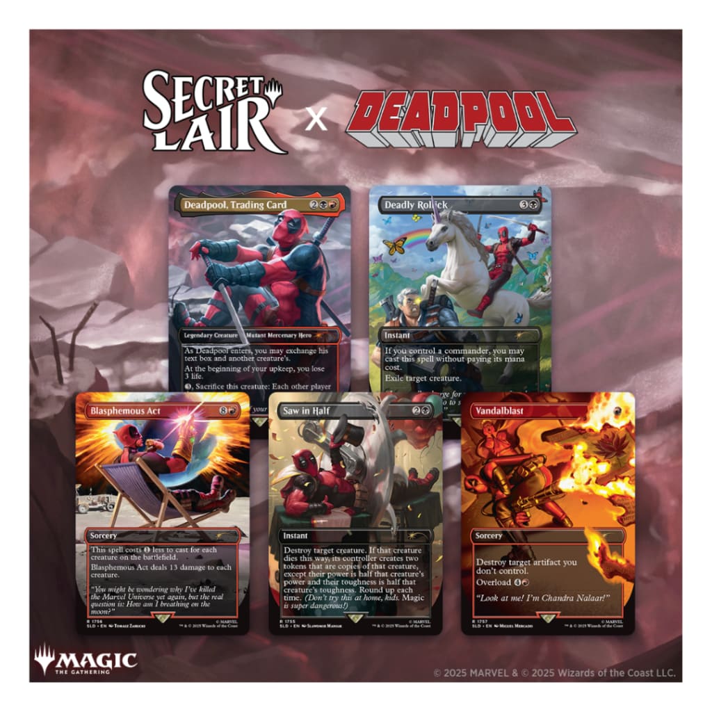 Secret Lair x Marvel’s Deadpool Non Foil