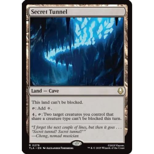Secret Tunnel (TLA-278) Foil - Single