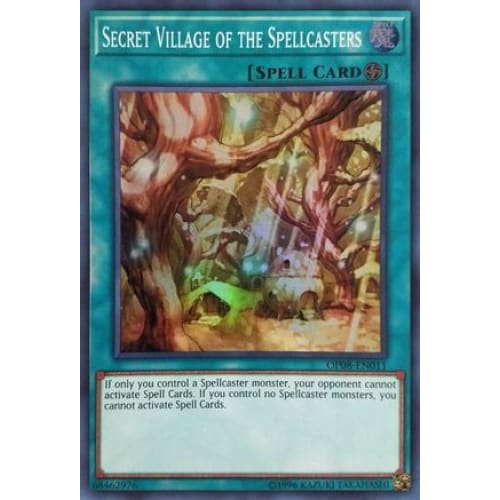 Secret Village of the Spellcasters (OP08-EN011) Super Rare