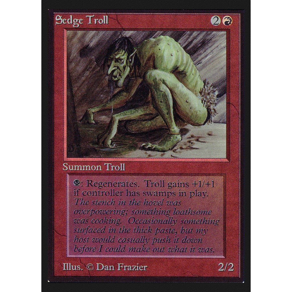Sedge Troll (CED-173) - Single