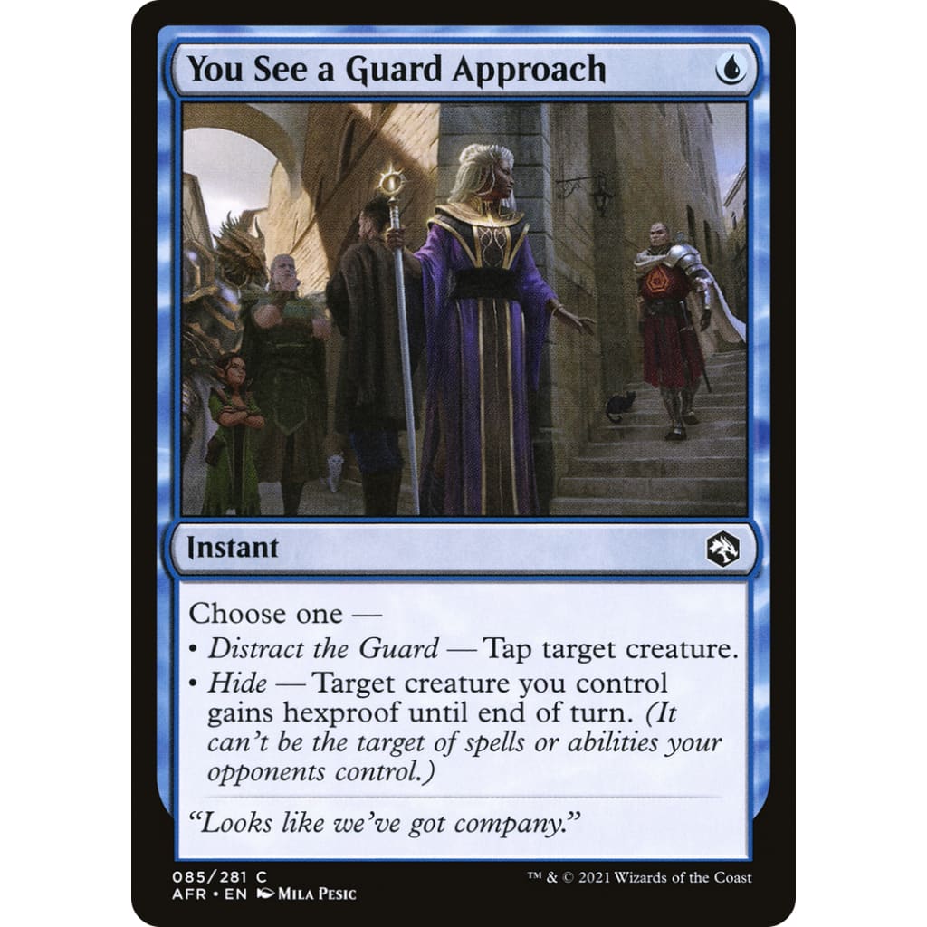 You See a Guard Approach (AFR-085) - Single