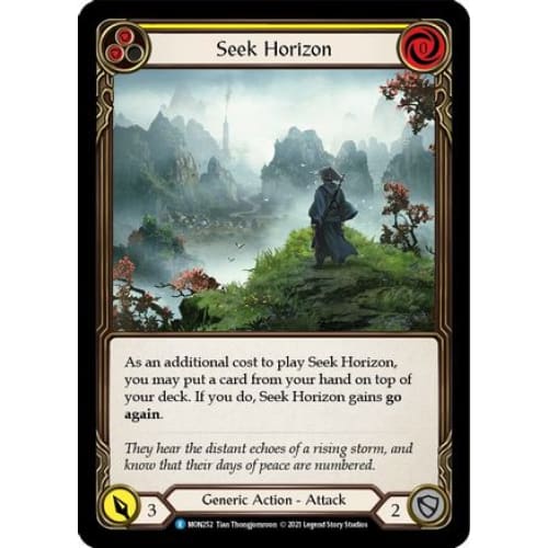 Seek Horizon (Yellow) (MONARCH) 1st Edition - Single