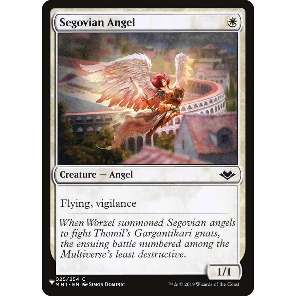 Segovian Angel (PLST-MH1-25) - Single