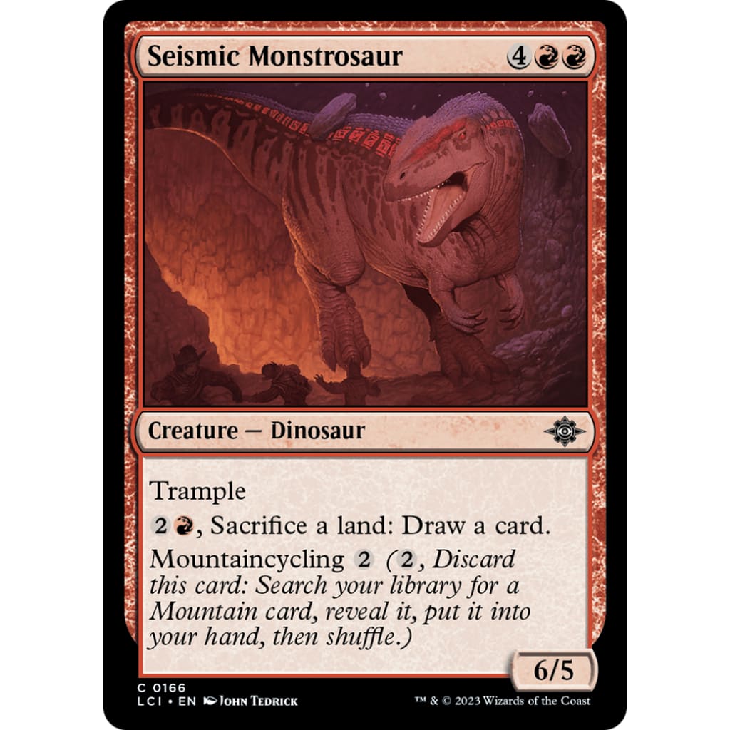 Seismic Monstrosaur (LCI-166) Foil - Single