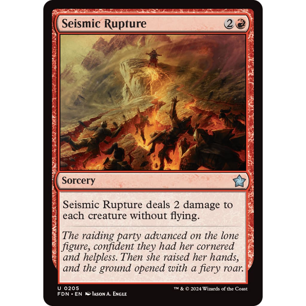 Seismic Rupture (FDN-205) - Single