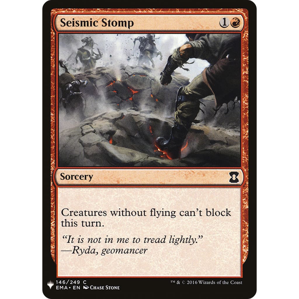 Seismic Stomp (PLST-EMA-146) - Single