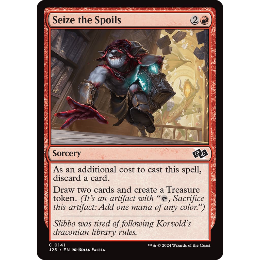 Seize the Spoils (J25-141) - Single