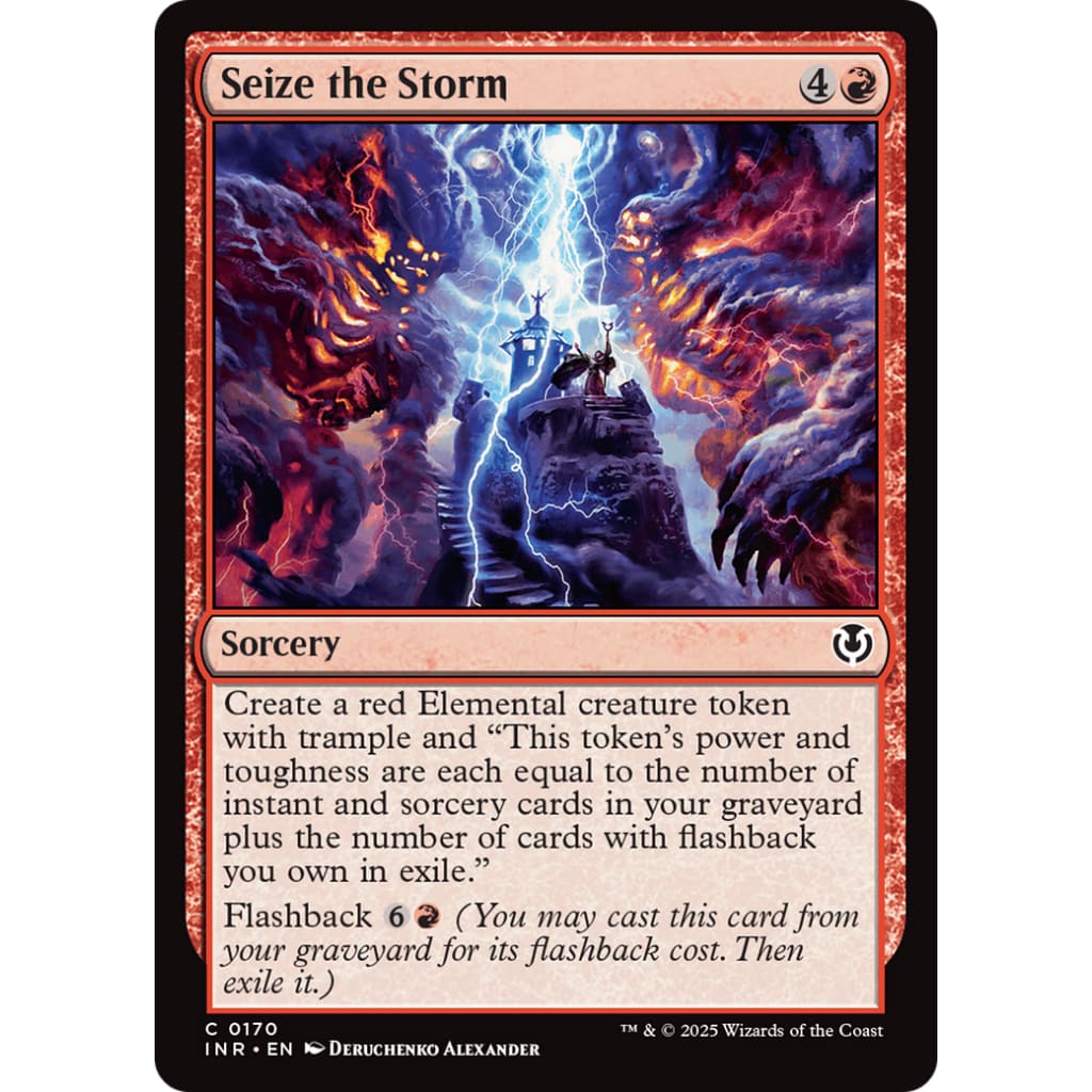 Seize the Storm (INR-170) - Single