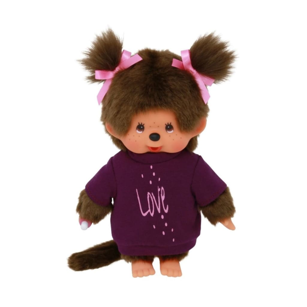 Sekiguchi Monchhichi Girl Tee ’LOVE’ Dress Plush Doll