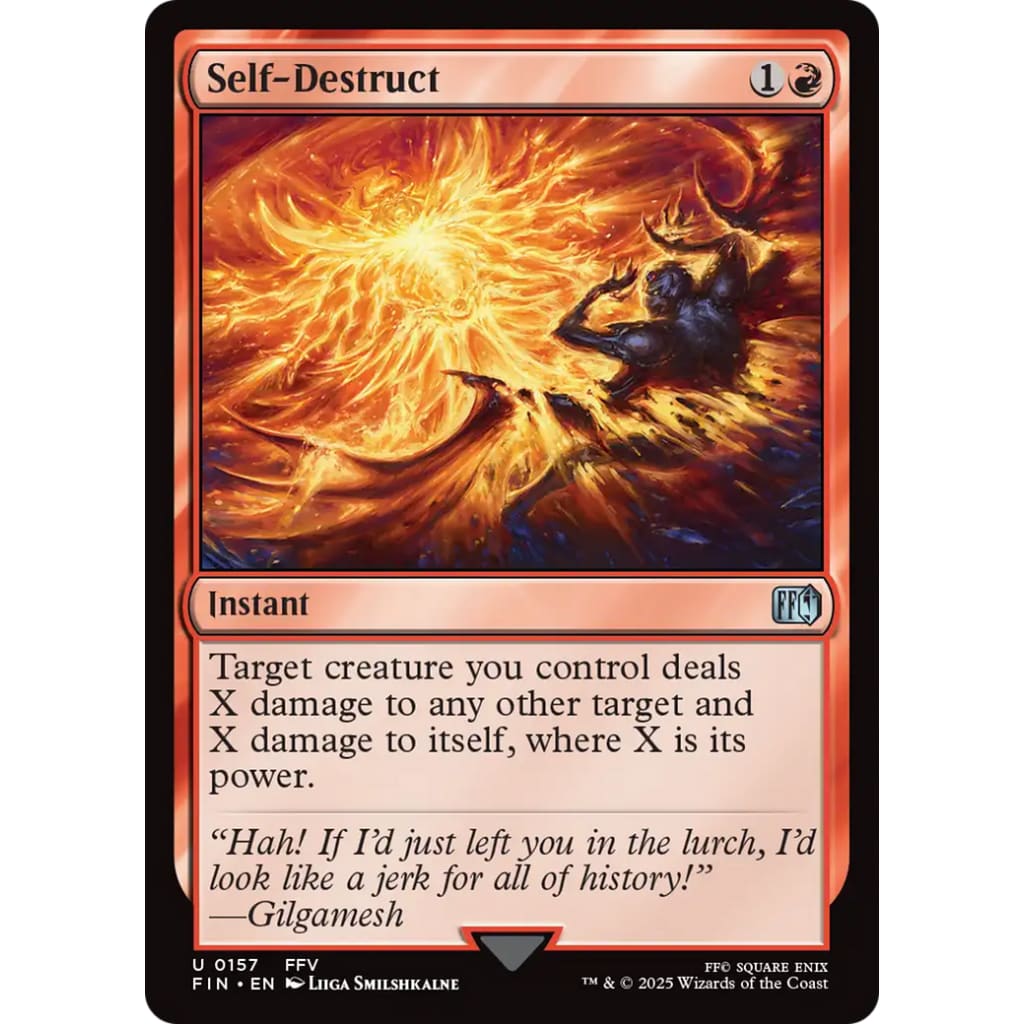 Self-Destruct (FIN-157) - Single