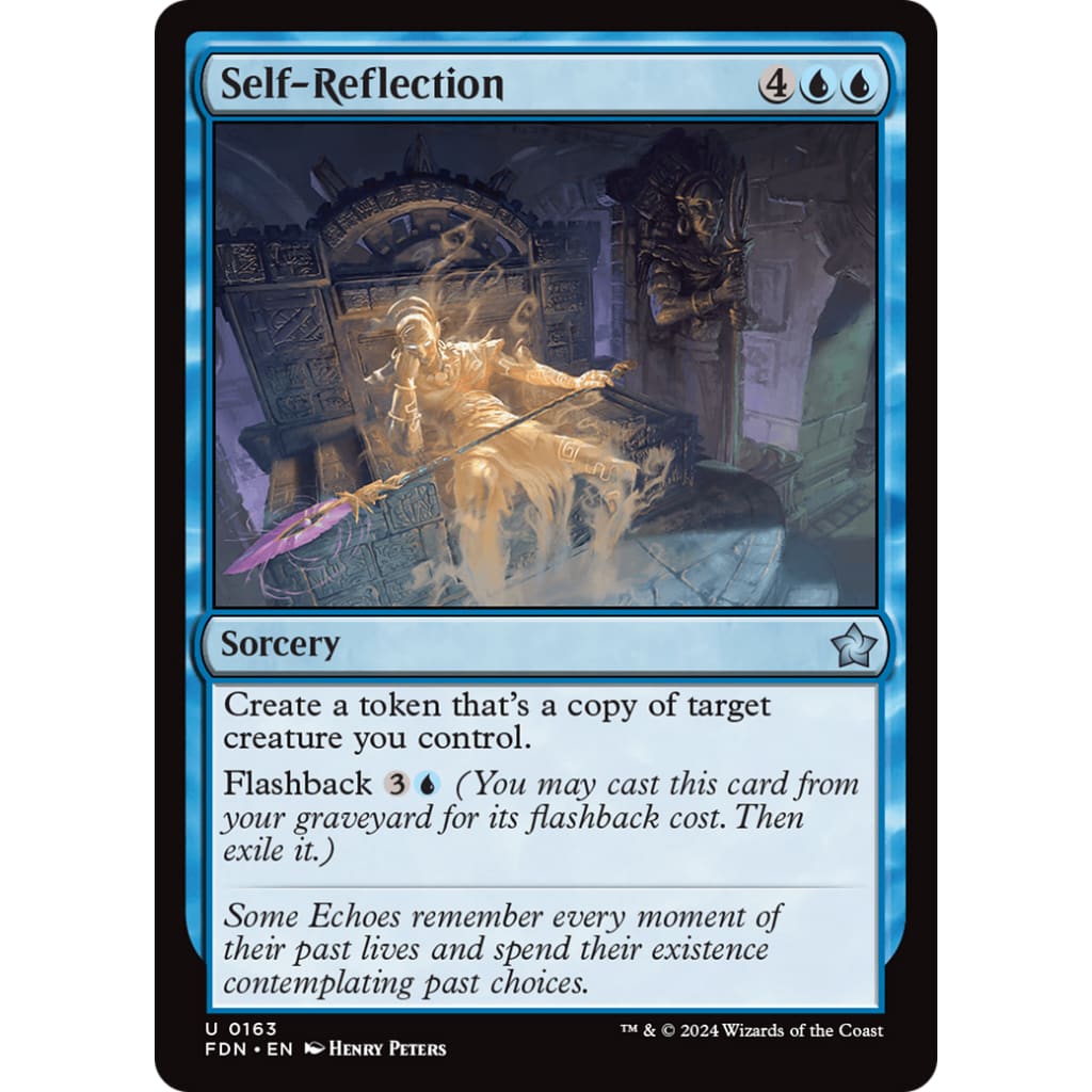 Self-Reflection (FDN-163) Foil - Single