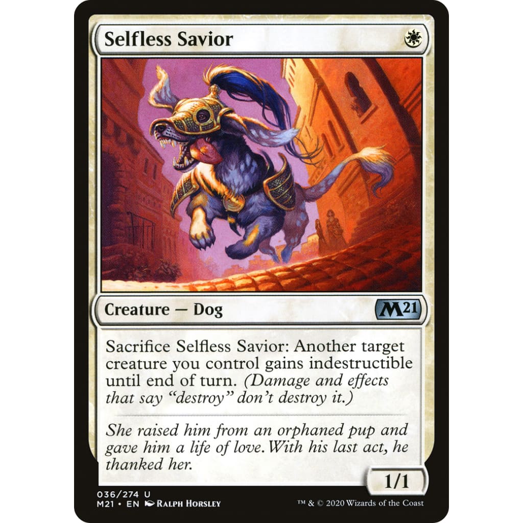 Selfless Savior (M21-036) Foil - Single