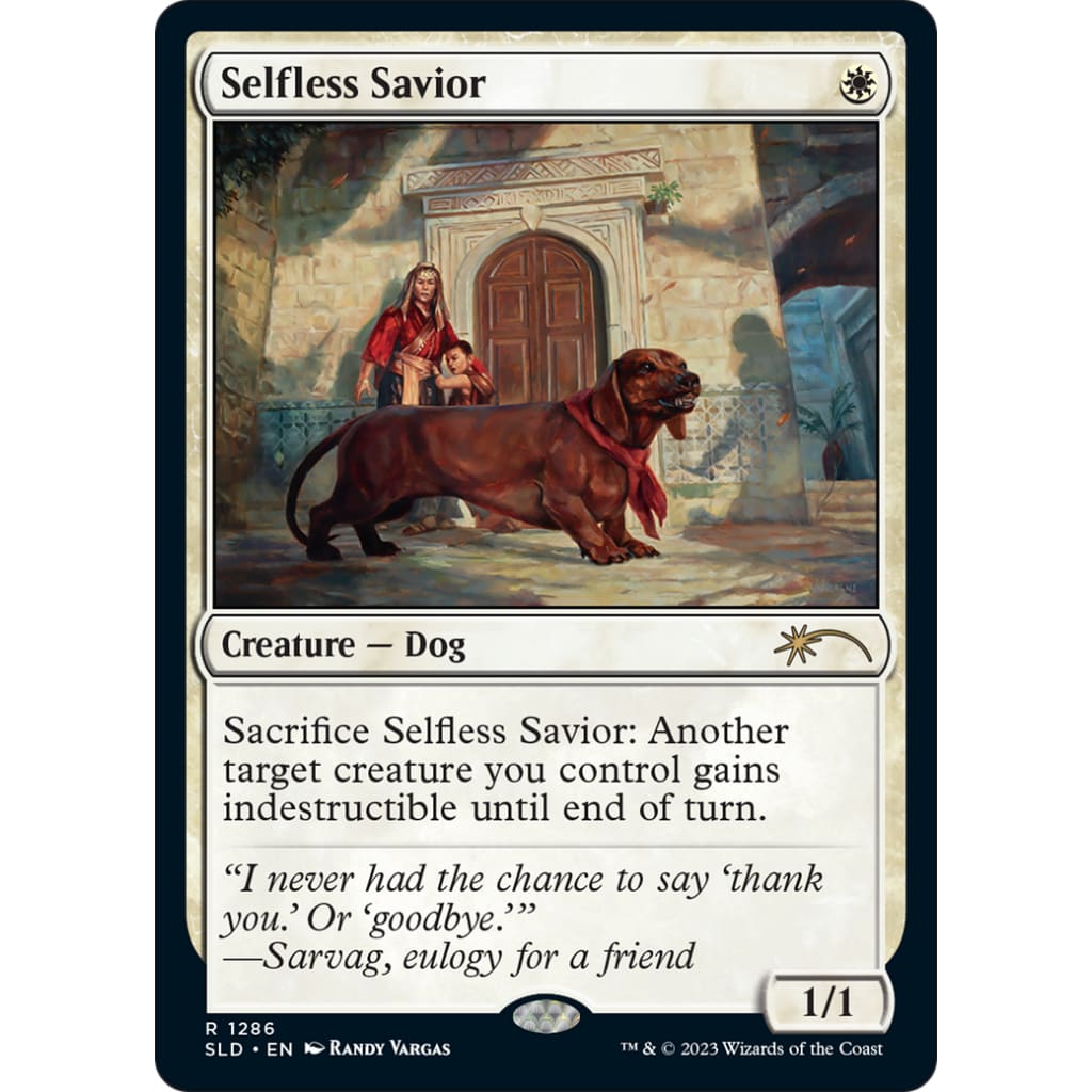 Selfless Savior (SLD-1286) - Single