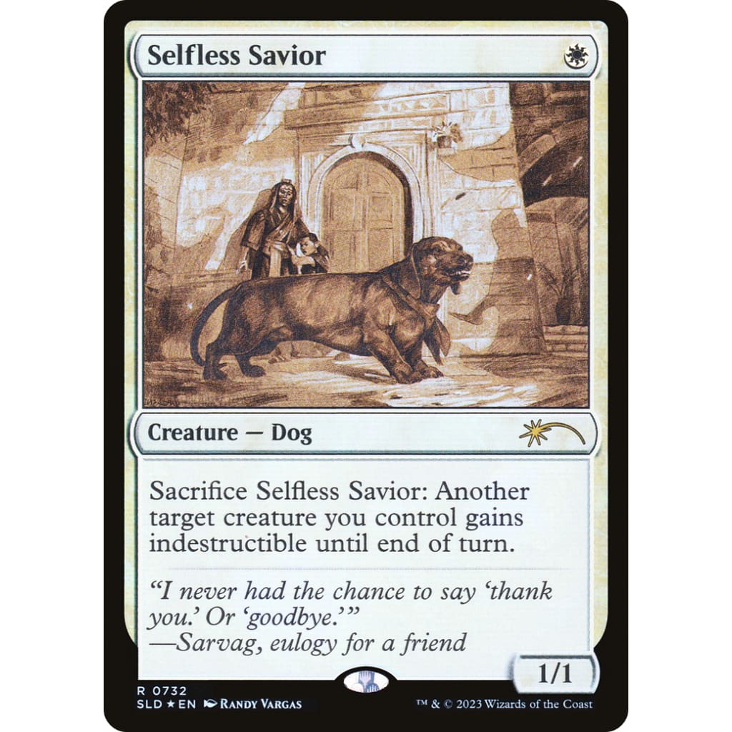 Selfless Savior (SLD-732) - Single