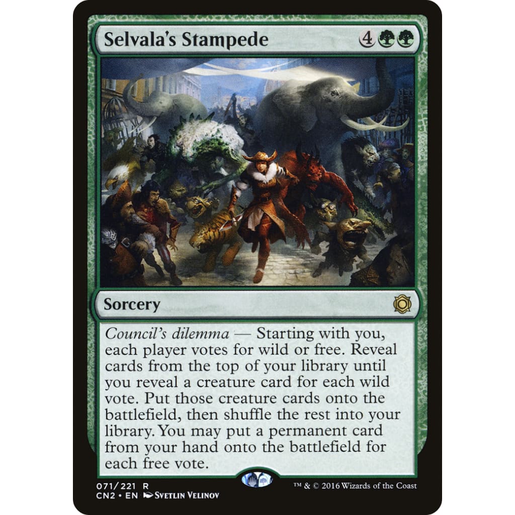 Selvala’s Stampede (CN2-071) Foil - Single