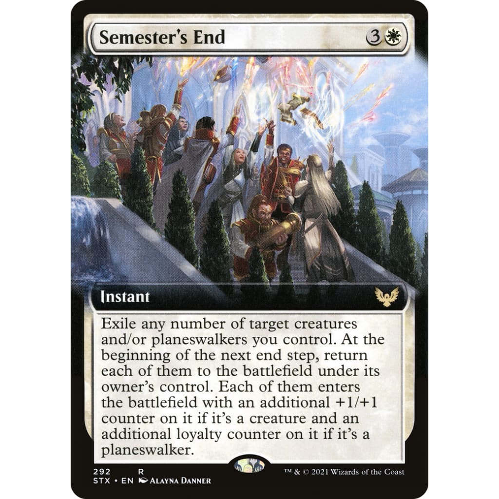 Semester’s End (Extended Art) (STX-292): - Single