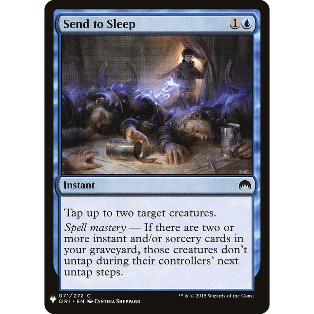 Send to Sleep (PLST-ORI-71) - Single