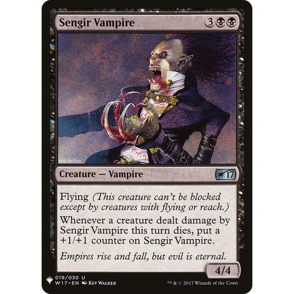 Sengir Vampire (PLST-W17-19) - Single