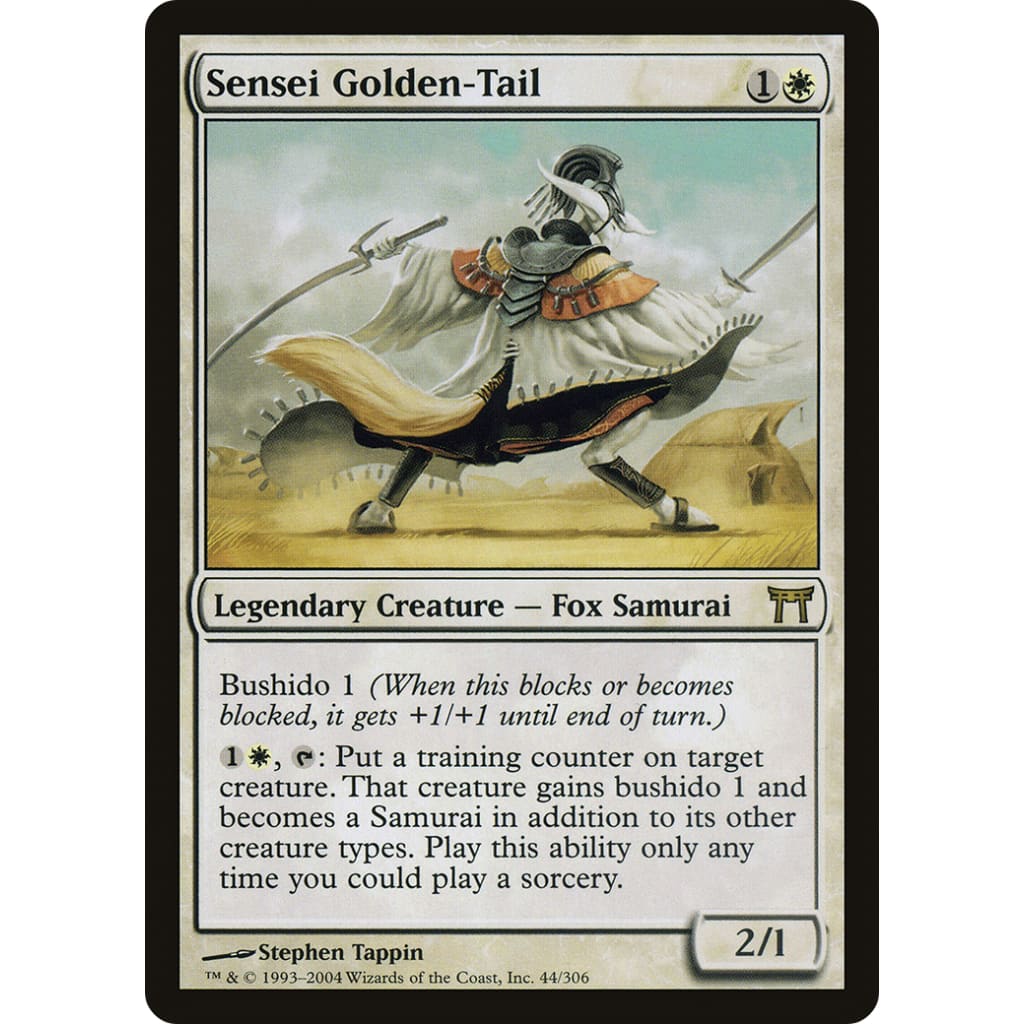 Sensei Golden-Tail (CHK-044) Foil - Single