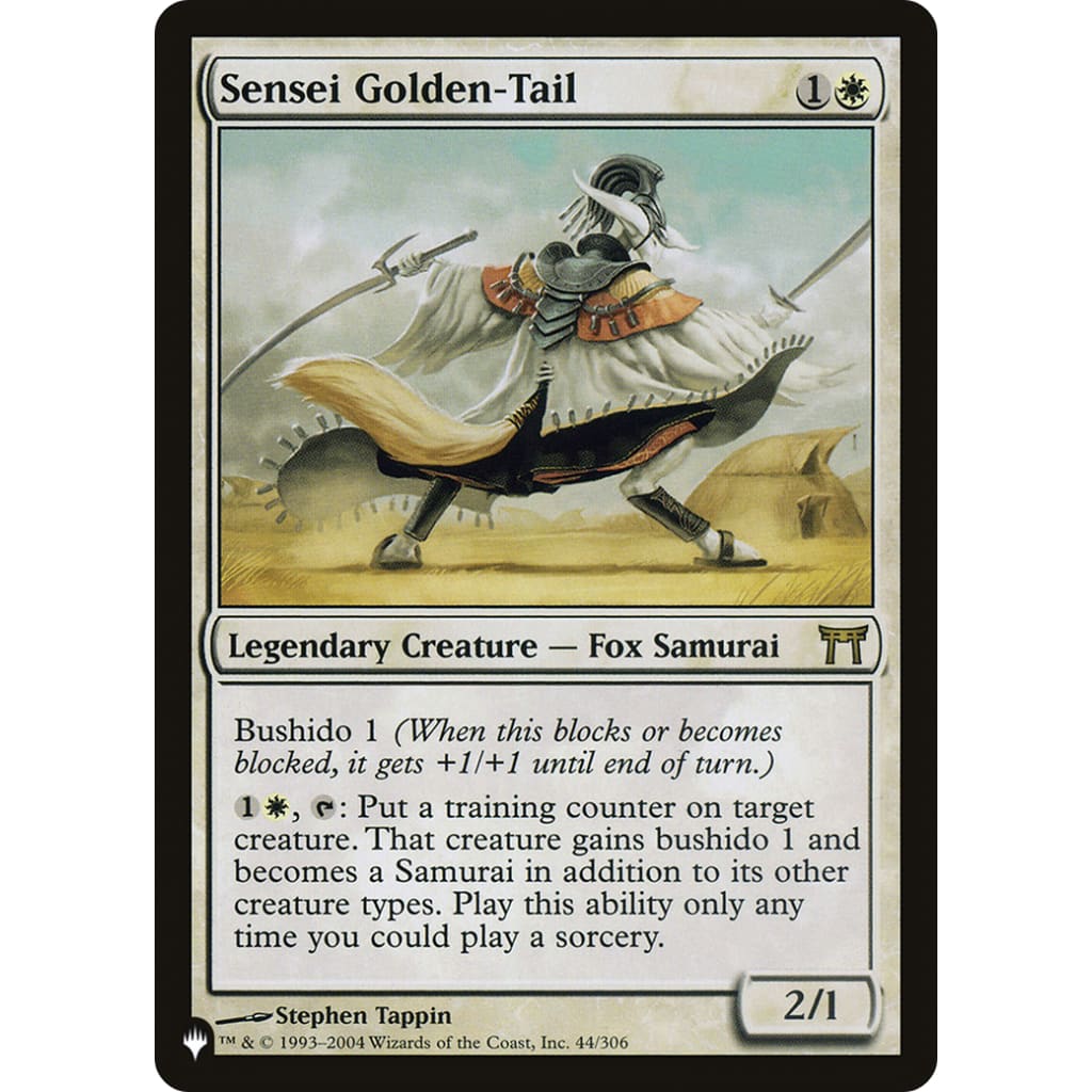 Sensei Golden-Tail (PLIST-032) - Single