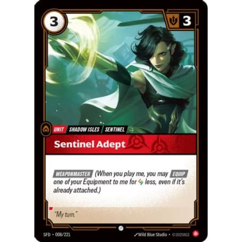 Sentinel Adept (008/221) - Spiritforged - Single