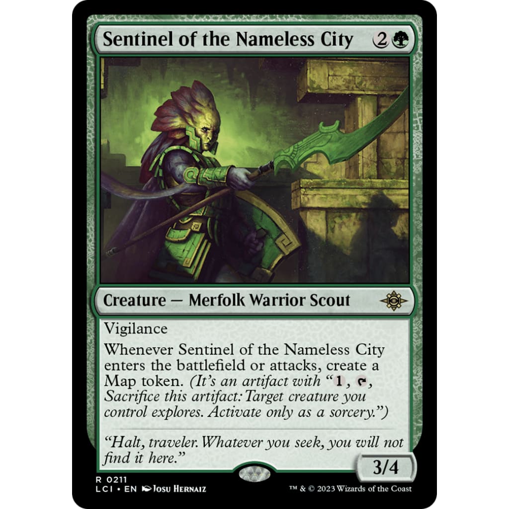 Sentinel of the Nameless City (LCI-211) Foil - Single