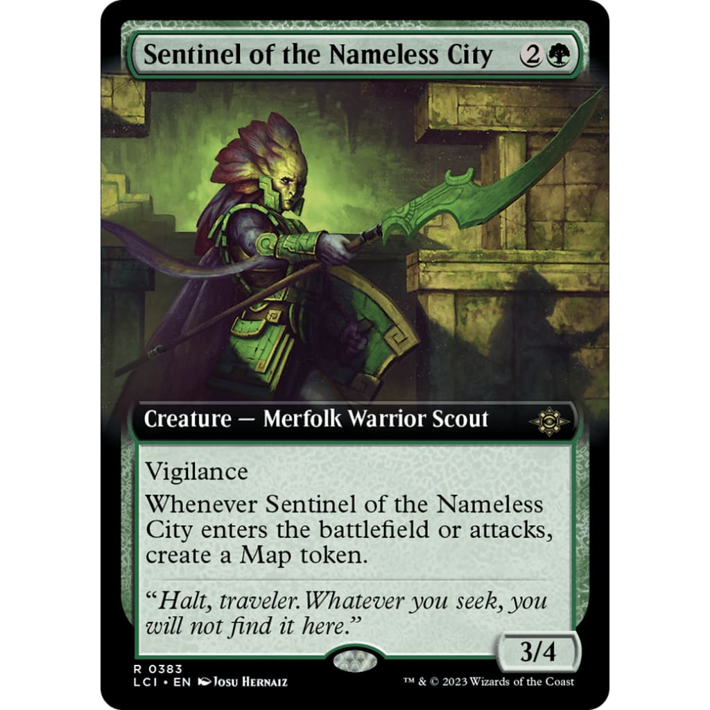 Sentinel of the Nameless City (LCI-383): (Extended Art)