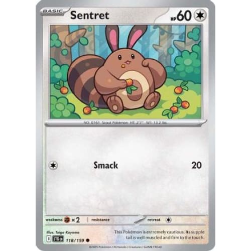 Sentret (118) Common - Single