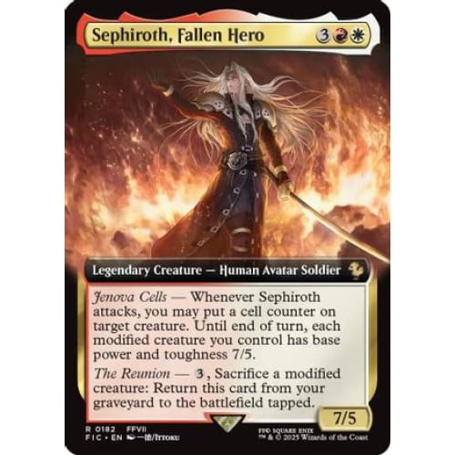 Sephiroth Fallen Hero (Extended Art) (FIC-182) - Single
