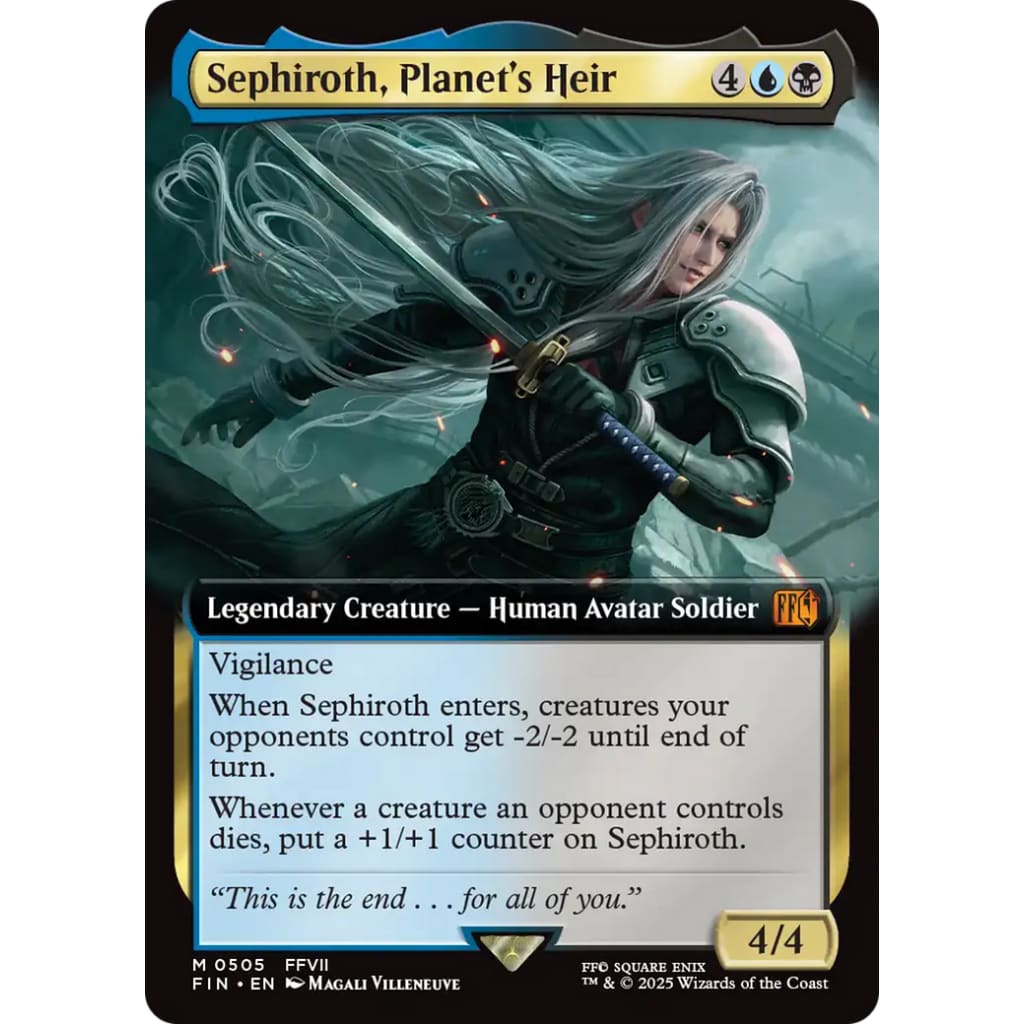 Sephiroth Planet’s Heir (FIN-505): (Extended Art) - Single